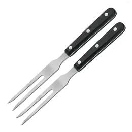 Forks 2pcs Carving Fork 10 Inch Long Stainless Steel For Bbq Barbecue Serving Cooking Grilling Roasting