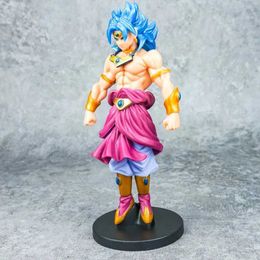 Action Toy Figures Z Broly Character Cartoon Action Figures Broli Figurine Office Desktop Decoration Hobby Doll Collection Gift