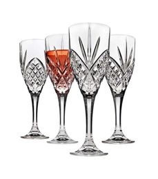 Wine Glasses Goblets Shatterproof and Reusable Acrylic Dublin Collection Set of 46729144