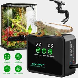 Intelligent Fogger Terrariums Humidifier Electronic Timer Automatic Mist Rainforest Timing Spray System Kit Control Sprinkler 240422