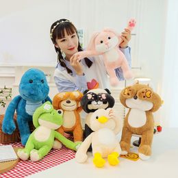 New 50cm cute panda dinosaur plush toy animal decoration gift Soft decompression toy