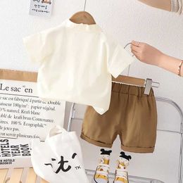 Clothing Sets 0-5 Year Old Baby Boy Summer Clothes Set Cotton Polo Shirt + Shorts 2-Piece Suits Toddler Costume Kids Outfits Infant Tracksuits