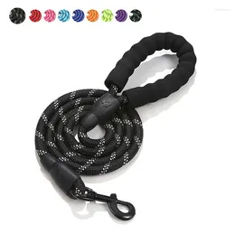 Dog Apparel Nylon Reflective Leash Explosion-proof Rope For Small And Medium-sized Dogs