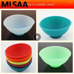 Bowls Silicone Jar Children Household 67mm 50mm Creative Kitchen Accessories Storage Box Smoking Multi-color Tableware