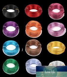 1Roll Aluminium Wire Jewellery Findings for Jewellery Making DIY Necklace Bracelet 08mm 1mm 15mm 2mm 3mm 4mm 5mm 6mm 23 colors5526689