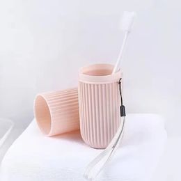 2024 Travel Portable Toothbrush Toothpaste Holder Storage Case Box Organiser Household Storage Cup Outdoor Holder Bathroom Toiletries for