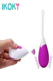 IKOKY Vagina Balls Wireless Remote Bullet Vibrator Clitoris Massager Sex Toys For Woman Sex Toys Jump Eggs S10187004961