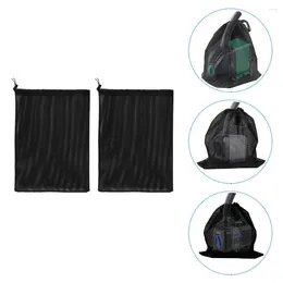 Garden Decorations 2 Pcs Water Pump Filter Fountain Pond Net Pumps For Outdoor Ponds Mesh Bag Aquarium Drawstring