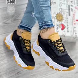 Casual Shoes 2024 Women's Sports Fashion Brand Designer Shoe Platform Lace Up Comfortable Running Large