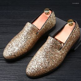 Casual Shoes 2024 Men Fashionable Leather For Designer Loafers Man Sneaker Dress Shoe Zapatillas De Hombre Tenis