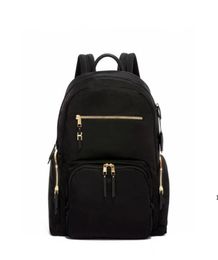 backpacks male female model 0196300D nylon with leather largecapacity waterproof computer backpack travel bag5021879