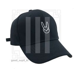 Fashion Ball Caps Bad Bunny Embroidery Designer Baseball Cap 100% Cotton Rapper Reggaeton Artist Dad Hat Unisex Casual Men Women Snapbacks Cap Hip Hop Hat 286