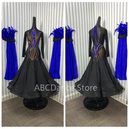 Stage Wear Competition Ballroom Standard Dance Dress Clothing Women