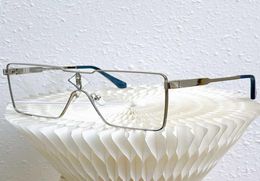 Mens Optical CYCLONE METAL Sunglasses Z1701U Clear Lens Silver Metal Frame Men Designer Fashion Glasses Size 58161408247748