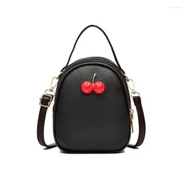 Shoulder Bags Summer Version Of Large-Capacity Handbags Ladies Messenger Bag Small Bee Cherry Mini Oval