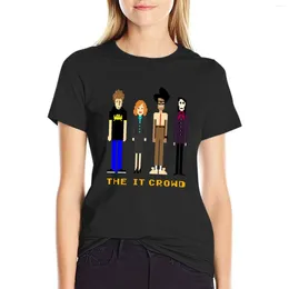 Women's Polos The IT Crowd - Pixels T-Shirt Top Women Western T Shirts For Edition