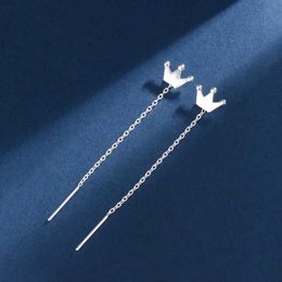 Dangle Chandelier Korean Trend Minimalist Chain Long Tassel Drop Earring for Women Statement Dangle Earrings Personality Ear Line Jewellery Gift