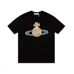 Viviennes Westwood Bag Tshirt Jersey Top Quality Designer T Shirt West Viviennes Westwood T-Shirt Brand Clothing Weatshirt Men Women Summer Letters Cotton Shirt 806