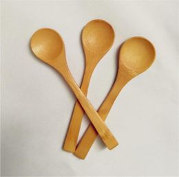 50pcs Wooden Bamboo Spoons Honey Spoon Baby Spoons Mini Spoons Kitchen Tools Accessories5012922