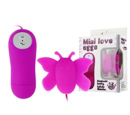 BAILE Sex Products For Women Silicone Clitoral Stimulator 12 Speed Butterfly Vibrator Vibrating Love Adult Sex Toys q17112415391353
