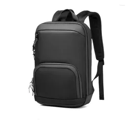 Backpack Outer Frame Design Business Travel Computer Bag Korean Outdoor Leisure Student Schoolbag