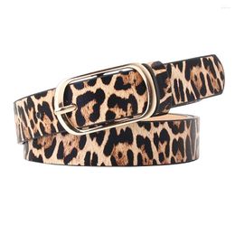 Belts Woman Leopard Waist Belt Fashionable All-Match For Women Lady Female