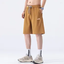 Men's Shorts For Summer Fashion Label Oversized Casual Pants Loose Fitting Sports American Five Part