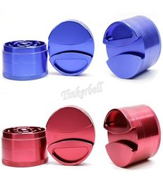 OEM Big Aluminium Alloy Herb Grinders Accessories 75mm Rolling paper Grinder VS Phoenician3958573