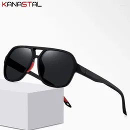 Sunglasses Men UV400 Polarised Women Sun Glasses TR90 Eyeglasses Frame Driving Beach Fishing Travel Anti Glare Shade Eyewear