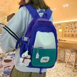 School Bags Hit Colour Nylon Lady Men Bag Female Male Travel Student Cool Boy Girl College Backpack Laptop Women