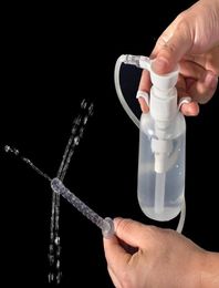 300ml Pump Action Douche Enema Bottle with Nozzle Cleaner Washer8763684