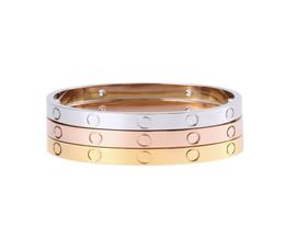 Love bangle luxury bracelet designer bracelets for girls spirited loves plated rose gold fashion wristband wedding diamond ba4410338