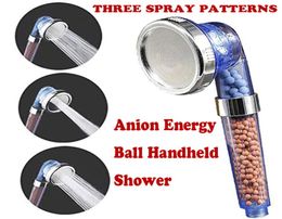 Anion Energy Ball Handheld Shower Shower Head Filtration Shower Spray Showerhead 200 High Pressure 30 Water Saving for Dry Skin8213199