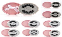 16 Styles 3D Faux Mink Eyelashes False Mink Eyelashes 3D Silk Protein Lashes 100 Handmade Natural Fake Eye Lashes with Pink Gift 1831958