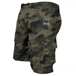 Men's Shorts Outdoor Sports Camouflage Clothing Daily 2024 Multi-pocket Summer Comfortable Cargo Casual S Fashion