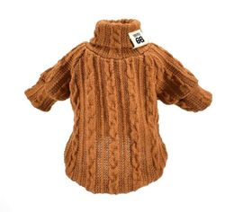 Pet Winter Knitted Dog Clothes Warm Jumper Sweater For Small Large Dogs Clothing Outfit Jersey Perro Jerseys Apparel3094192