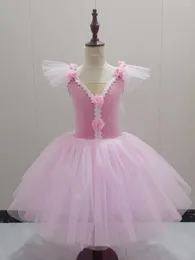 Stage Wear Children's Ballet Dress Girls' Princess Skirt Yarn Swan Lake Fluffy Tutu