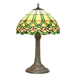 Table Lamps Tiffany Stained Glass Lamp Vintage Simple European Vine Guest Dining Room Bar Study Bedroom Bedside