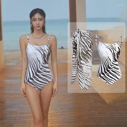 Women's Swimwear One Piece Printed Swimsuit Set Cover Up Micro Monokini Sexy Backless For Girls Summer Beach With Mesh Skirt