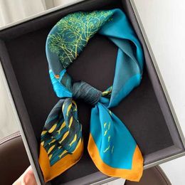 scarf designer Square Head Scarfs Womens Fashion Pattern Large Satin Letter Dot wraps Print Floral 15style1QDI