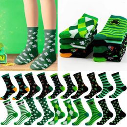 Men's Socks St. Patrick'S Day 1 Pair Warm A Variety Of Patterns Cute Tan Tights For Women Stocking