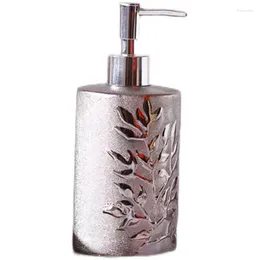 Liquid Soap Dispenser Silver Ceramics Bottle Hand Sanitzer Holder Household Kitchen Bathroom Shower Gel Shampoo Accessories