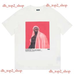 Designer Kith T Shirt Short Sleeve Luxury Major Brand Rap Classic Hip Hop Male Singer Wrld Tokyo Shibuya Retro Street Fashion Brand T-shirt 1892