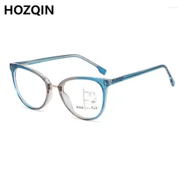 Sunglasses Fashion Insert Core Legs Women Blue Light Blocking Progressive Multifocals Reading Glasses Retro Rivets Hyperopia Eyeglasses