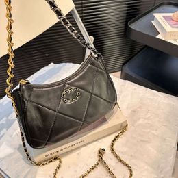 Luxury Brand Handbag Designer Women's Brand Bag Leather Women's Bag 23k Underarm Wandering Thick Chain Shoulder Handheld Factory Promotion