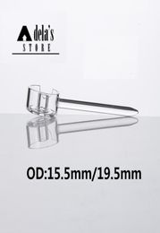 Quartz Carb Cap For 155mm 195mm smoke Enail Grail Banger Nail With Dabble Hook One Air Hole Nails Electronic Dab Rig2107447