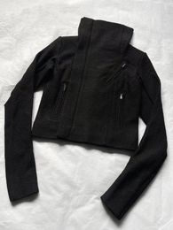 Women's Jackets Zipper Fleece Jacket For Autumn/Winter 2024 1106