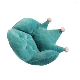 Pillow Chair S Warm Plush Pad Waist Backrest Washable Back Winter Girls Dorm Floor Home Office Car