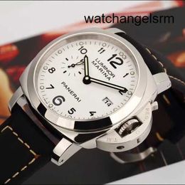 Designer Wrist Watch Panerai Mens Watch LUMINOR 1950 Series 44mm Diameter Date Display Automatic Mechanical Mens Watch PAM00499 Precision Steel Date Display