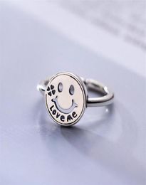 Whole Thai Silver Retro Loveme Romantic Clover S925 Silver Ring Women751278C6974766